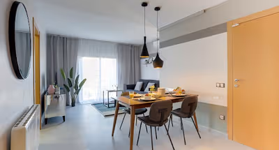 Carrer del Callao Serviced Apartments living room