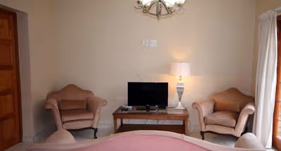 living space at Sandton apartment