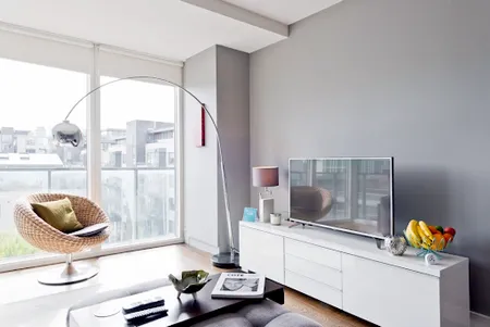 Riverside Apartment living room