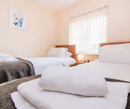 Bedroom at Harris House