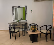 Living area at El Ferdous Serviced Apartment