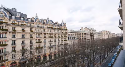 Luxury with a view of the Avenue De Montaigne