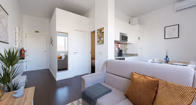 living space at Boavista Roundabout - 2 People Apartment
