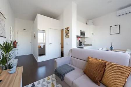 living space at Boavista Roundabout - 2 People Apartment
