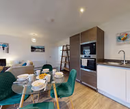 Dining space at Luxury Ground Floor Apartment minutes from Ebbsfleet International