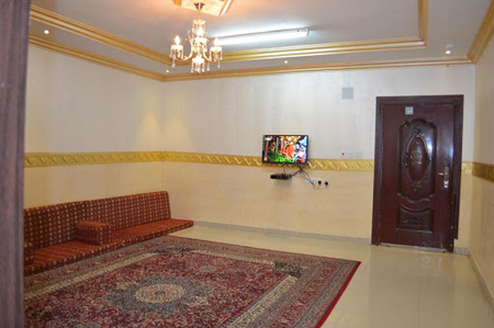 Living room at Al Kharj Road Serviced Apartment