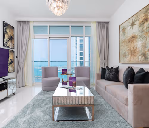 Opulent One Bedroom In Emaar Beachfront