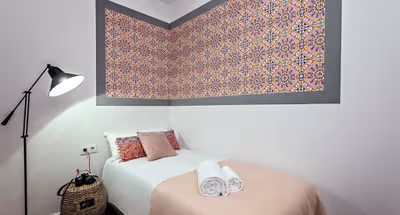 Bedroom at Gaudi Avenue