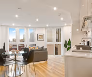 Living room at Aldgate Apartment by MySquare