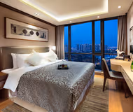Luxury bedroom at Somerset Baitang