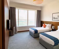 Luxury bedroom at Diplomatic Street Serviced Apartment