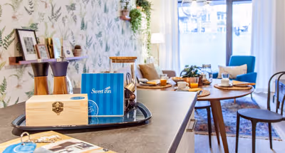 Living area at Cygnes