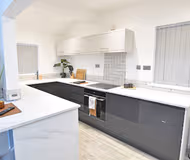 Fully equipped kitchen at Queen Mary Avenue, Cleethorpes