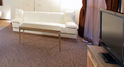 Comfy living area at Tokui-Cho Serviced Apartments