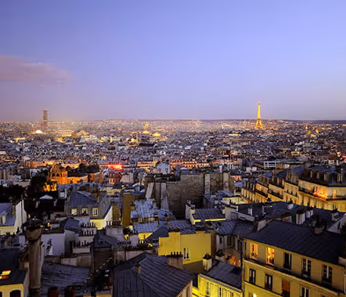 PARISIAN RETREAT NEAR THE TUILERIES-LOUVRE
