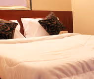 Simplistic living area in Kharadi Apartments