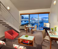 living space at Somerset on the Pier Hobart