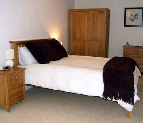 Living area at Alpha House