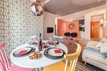 Carrer de Saragossa Serviced Apartments living room