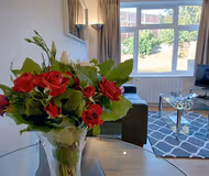 living space at Swan House