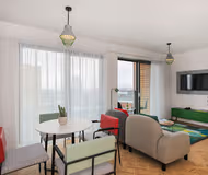 Living space - 2 bed apartment