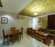 Living room at Al Mukarramah Street Apartments