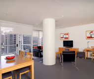 Comfy living area at Quest Southbank