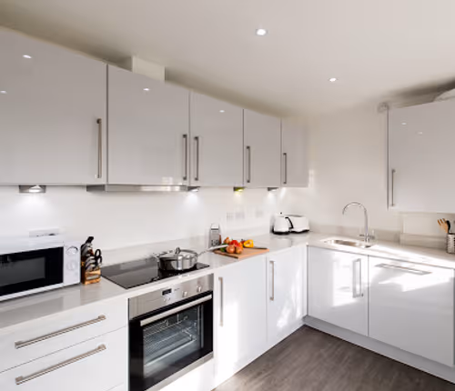 Fully equipped kitchen at Oval View