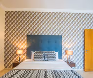 Bedroom at Dorra Bay Residence Serviced Apartment, Dubai Marina