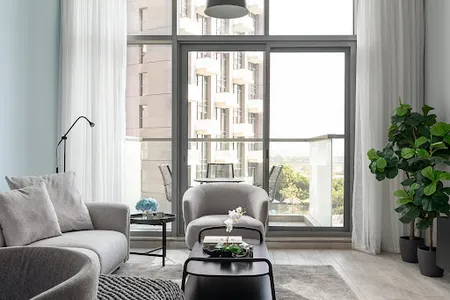 Pool and Garden View Serviced Apartment