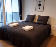 Luxury bedroom at Edvard Thomsens Serviced Apartments