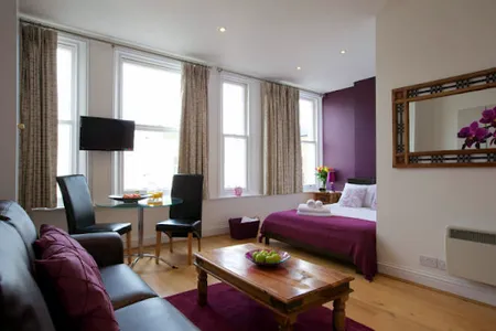 Living area at Earls Court Apartment apartment