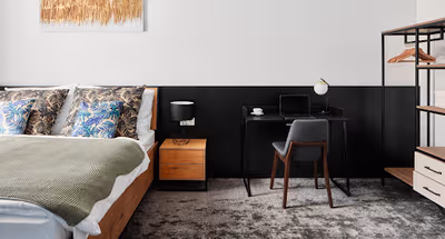 Gym | Fancy apartment with air conditioning in CORU House