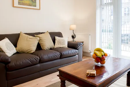 Living area at 02 Bedroom Clovelly Court in Uxbridge