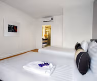 Comfy living area at Somerset Park Suanplu Bangkok