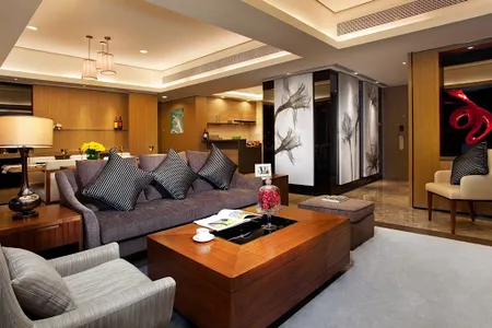 Living room at Ascott IFC Guangzhou