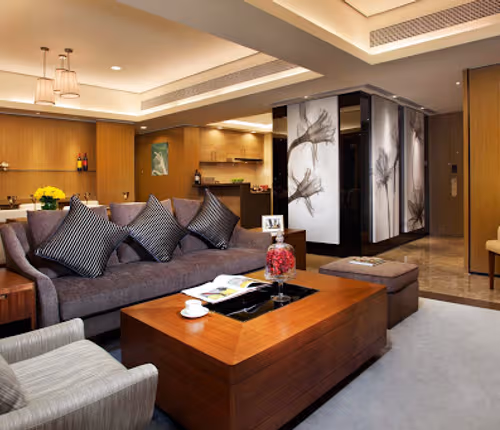 Living room at Ascott IFC Guangzhou