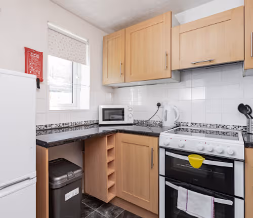 Fully equipped kitchen at Nightingale Suite