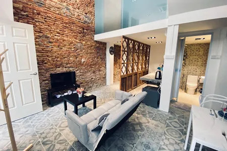 Living area at Marshall Rd. Serviced Apartments, Changi
