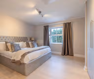 Master bedroom at Sandalwood Lodge