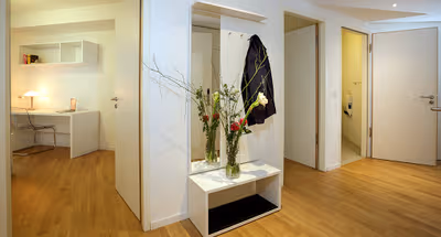 Nuremberg Serviced Apartments living room