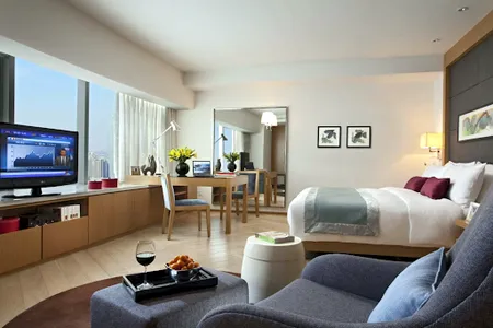 Bedroom at Somerset Riverview Chengdu