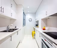 Full kitchen at Calabria Serviced Apartments