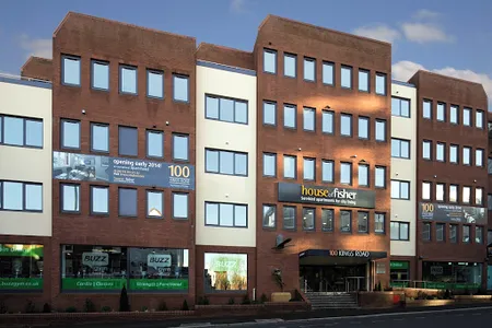 Exterior of 100 Kings Road
