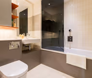 Bathroom at Docklands Lux 5min walk to Excel Centre