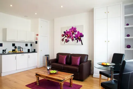 Living room at Earls Court Apartment apartment