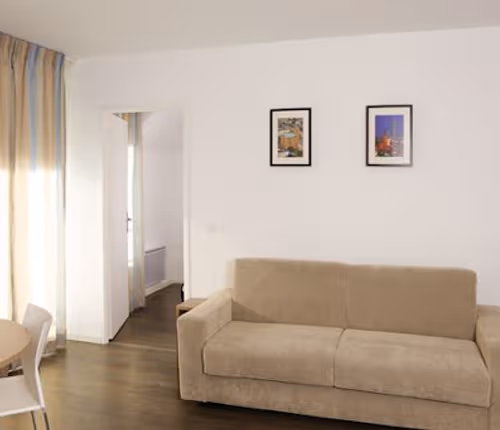 Living area at Roissy Village Serviced Apartment, Champs Elysees