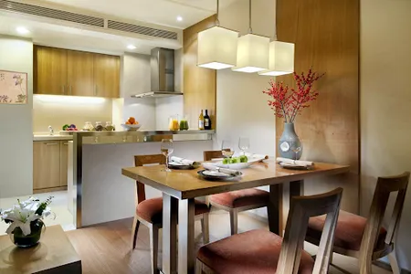 Dining Space at Somerset International Building Tianjin 2 Bedroom