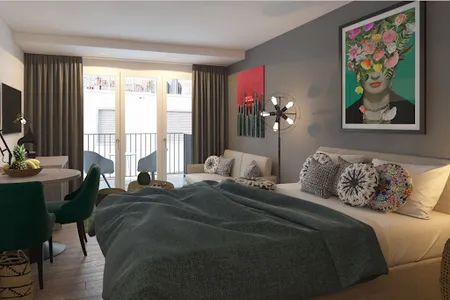 Cosmopolitan service apartment