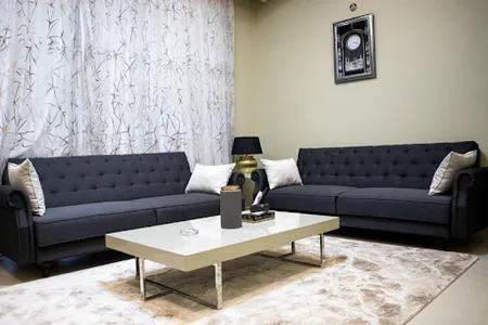 Living area at Abdul Aziz Road Serviced Apartment